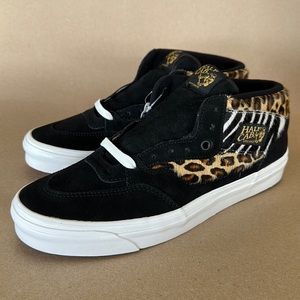 ✨SOLD✨Vans Men’s Half Cab 33 DX Jungle Clash Animal Print Leopard Zebra